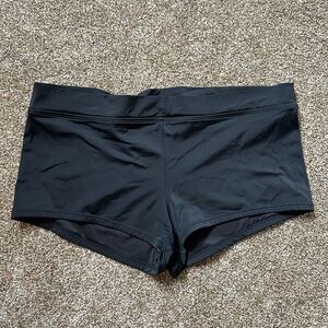 Women’s Tropical Escape Black Swim Shorts